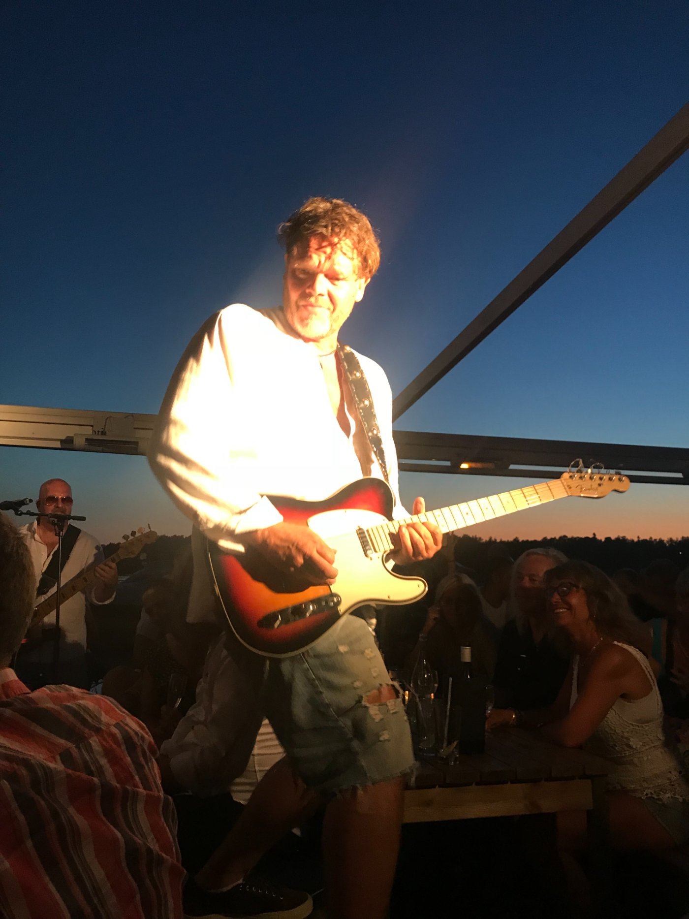 Ricardo Ausin som Mullvaden under Bravidas företagsfest på Siggesta Gård.